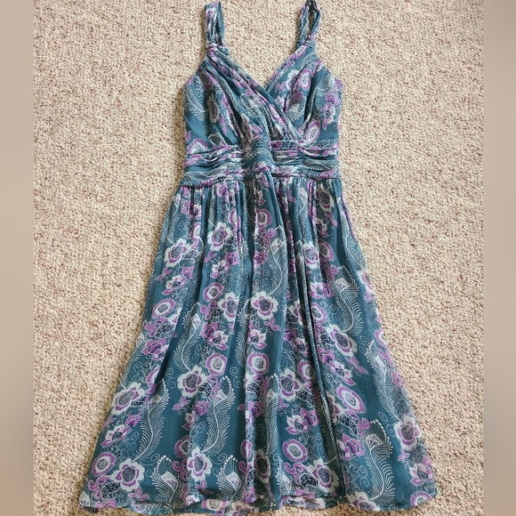 To The Max 100% Silk Dress Size 12 - Picture 6 of 8